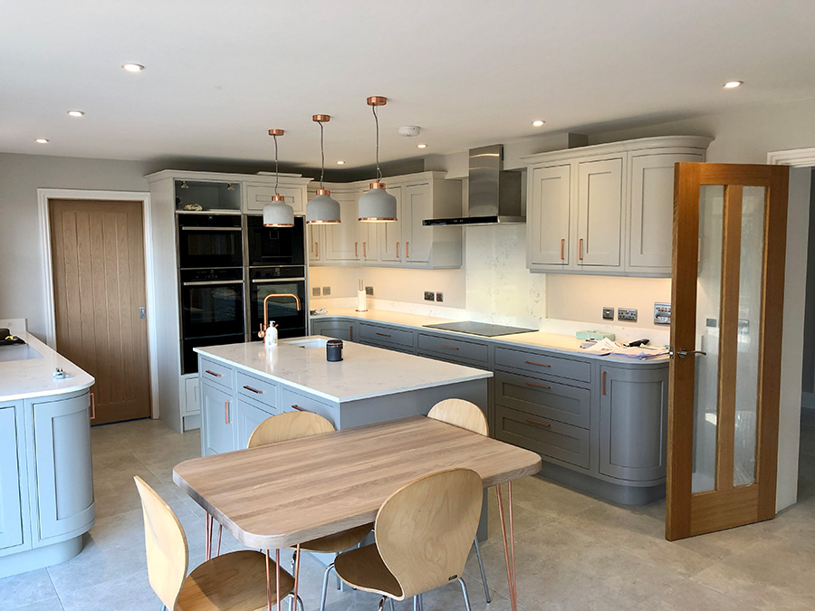House rewiring work carried out by LH Electrical