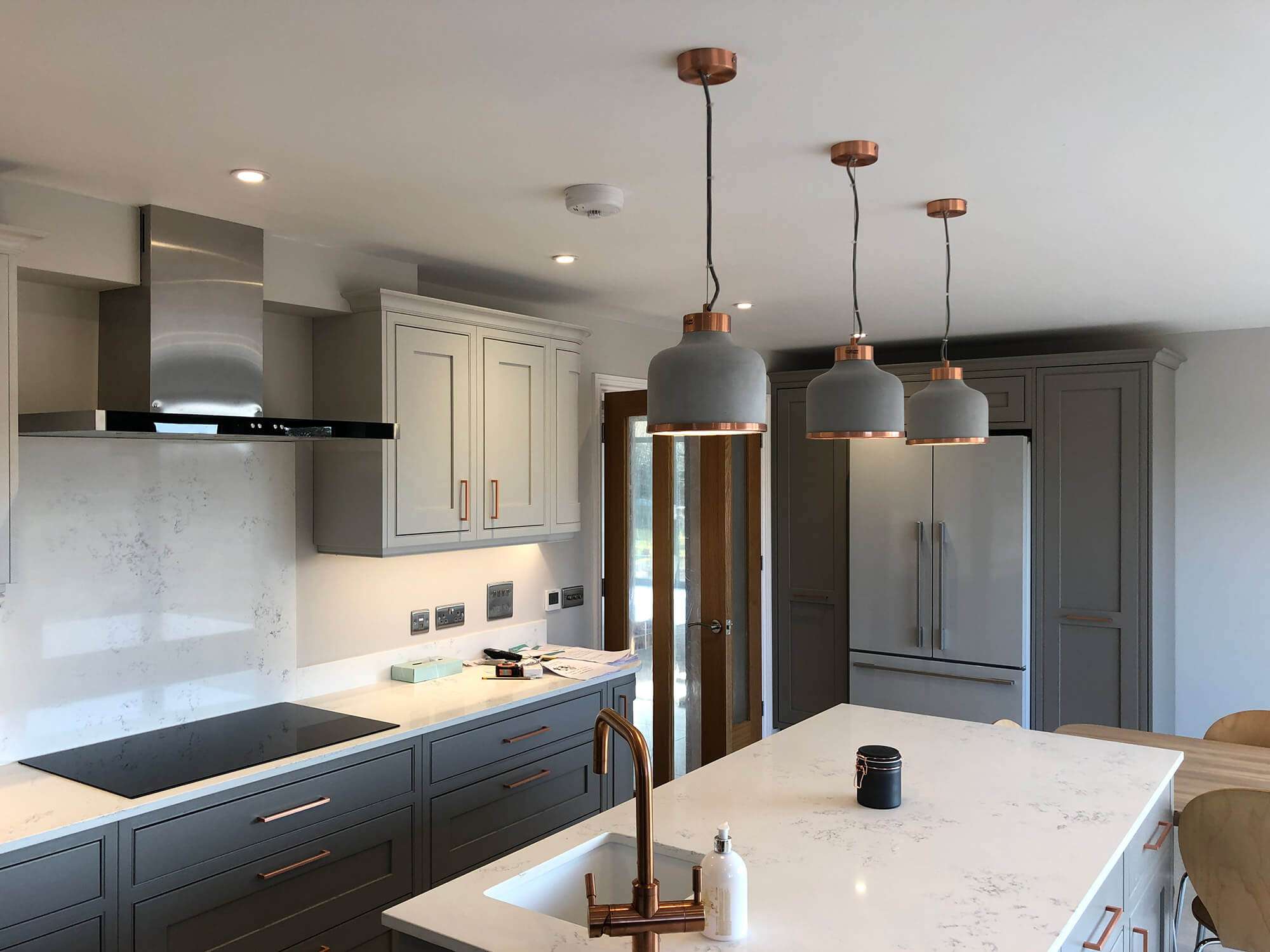 Recent domestic electrical work by LH Electrical in East Sussex