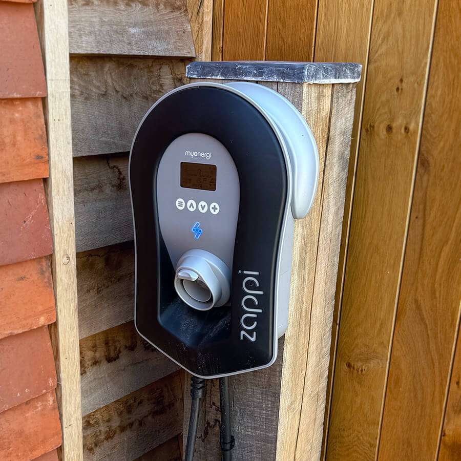 EV charger installation by LH Electrical in East Sussex