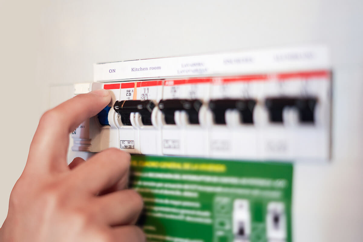 Fuse board upgrade carried out by LH Electrical in Lewes